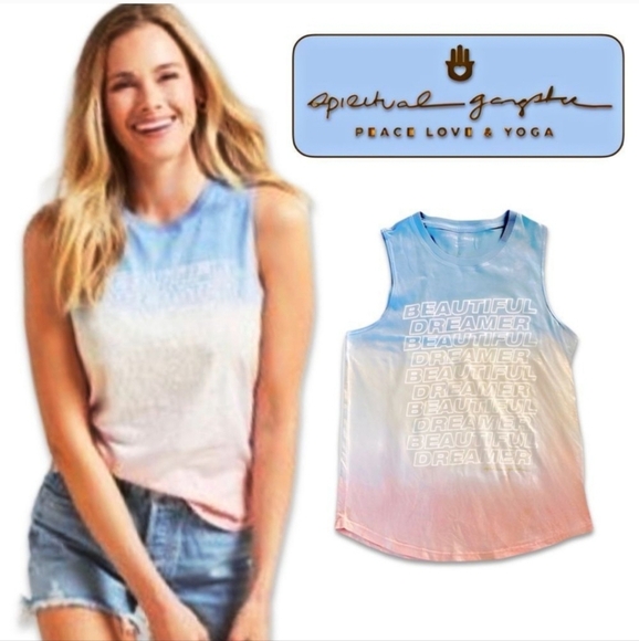 Spiritual Gangster Tops - Spiritual Gangster Beautiful Dreamer Tank Size XS NWOT